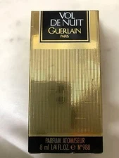 Guerlain Vol de Nuit 8ml 1/4fl oz. Parfum Unused Vintage Rare