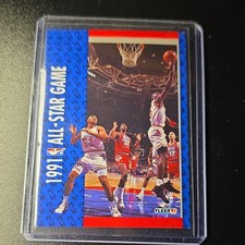 Fleer 1991-92 NBA All-Star Game Unforgettable #238 Jordan Barkley Magic Mullin