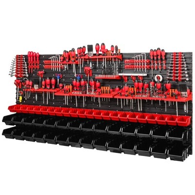  Werkstatt Wandregal 1728 x 780 mm Lagersystem mit Werkzeughaltern