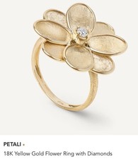 Marco Becigo 18K Yellow Gold Diamond Petalli ...
