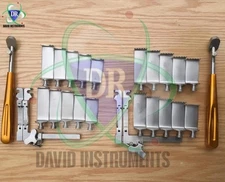 TrimLine Cervical Retractor Spine Surgery  System Set 24 PCs German High Quality