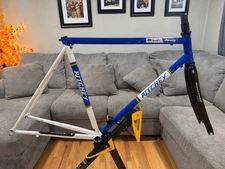 Ritchey breakaway steel frame, Ritchey Pro Carbon fork 54 cm