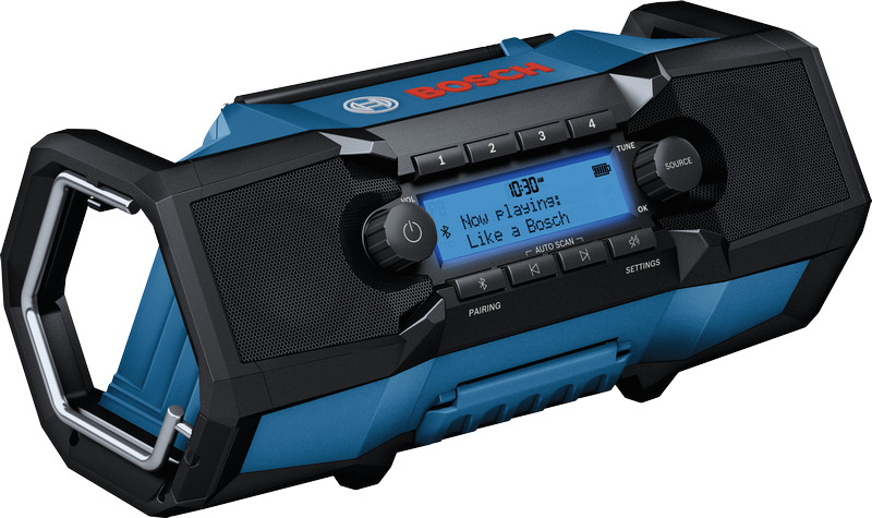 Bosch Professional GPB 18V-3SC Akku-Radio DAB+ Bluetooth 06014A3300