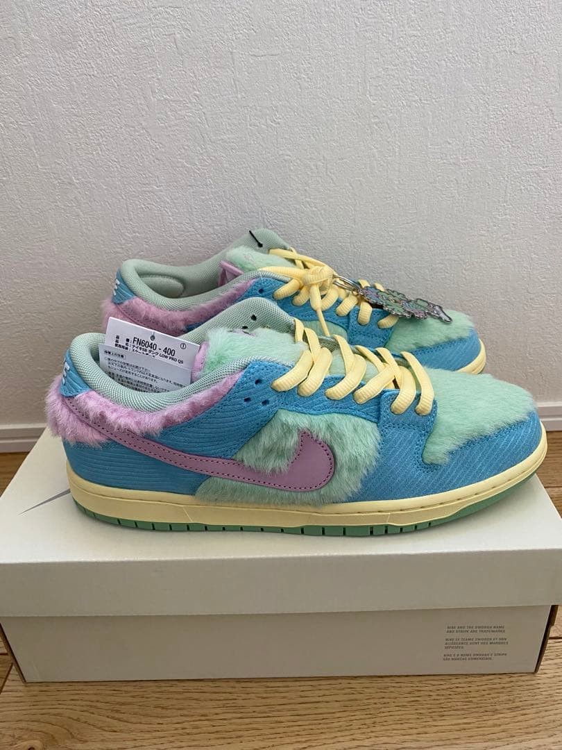 Nike SB Dunk Low x Verdy Visty Sneakers FN6040-400 Size US 9.5 w/Box NEW Japan thumbnail 4