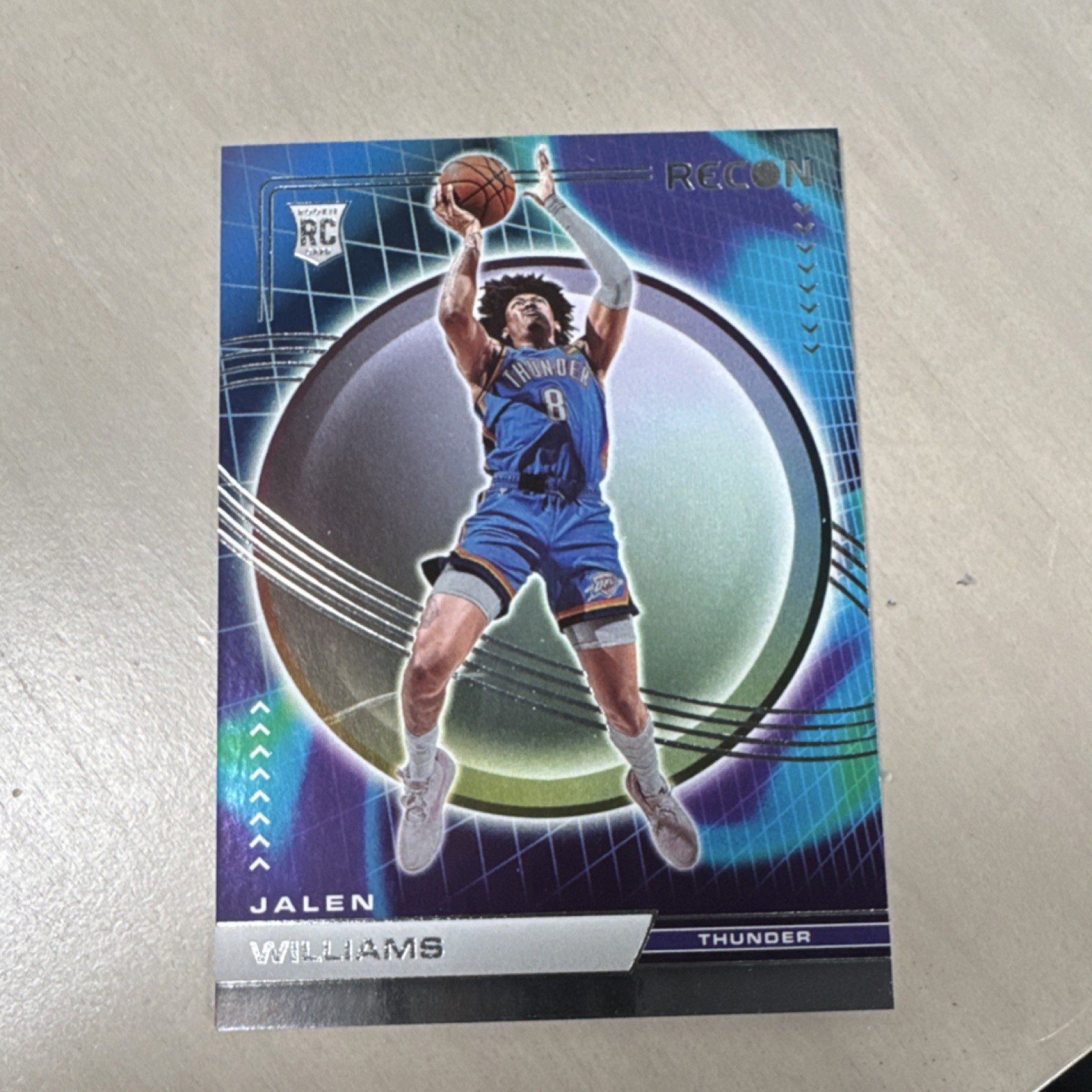 Jalen Williams Rookie | 2022-23 Panini Recon #237 Oklahoma City Thunder