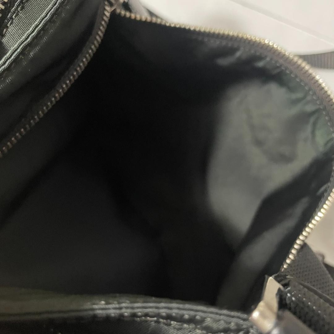 PRADA Shoulder Bag Prada Crossbody Bag Black Double Good Condition thumbnail 9