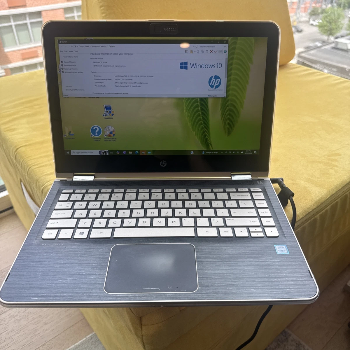 HP Windows 10 Intel Core i5 7th Gen. PC Laptops & Netbooks for