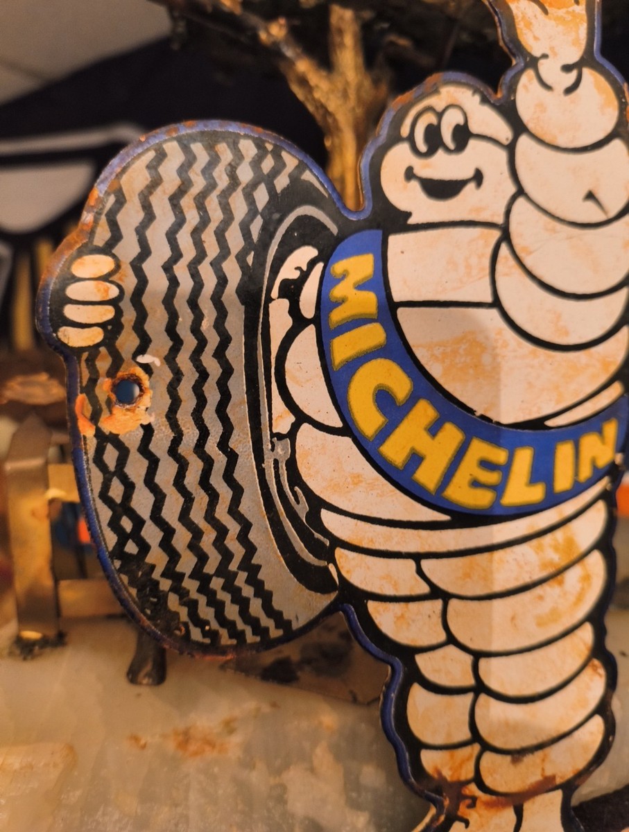 VINTAGE MICHELIN MAN SIGN 8