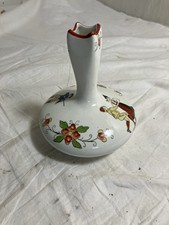 Vintage Rorstrand Daldansen Folk Pottery Vase, Sweden, H 15cm, W 12.5cm