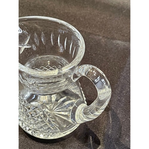 Waterford Alana Diamond Cut Crystal Creamer 4 1/8" - Picture 4 of 8