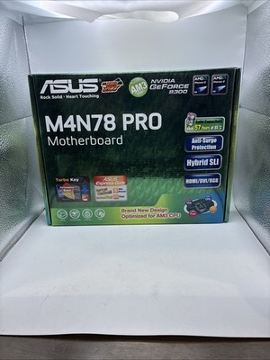 ASUS M4N78 PRO AMD Motherboard Open Box