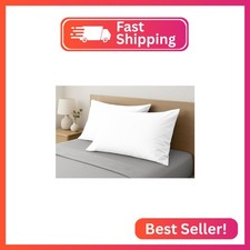 Comfort Beddings 100 Organic Cotton Pack of 2 Youth Pillowcases 16x22 White Pil