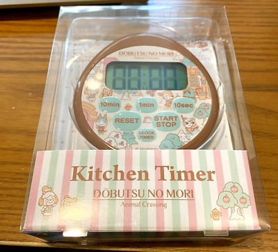 Animal Crossing Kitchen Timer Clock Waterproof Nintendo Tokyo/Osaka/Kyoto Excl.