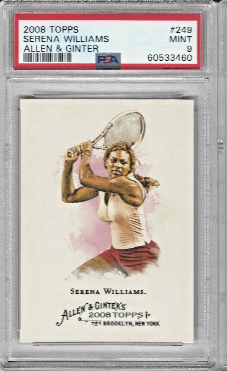 SERENA WILLIAMS 2008 Topps Allen & Ginter #249 PSA 9 MINT (JBC401