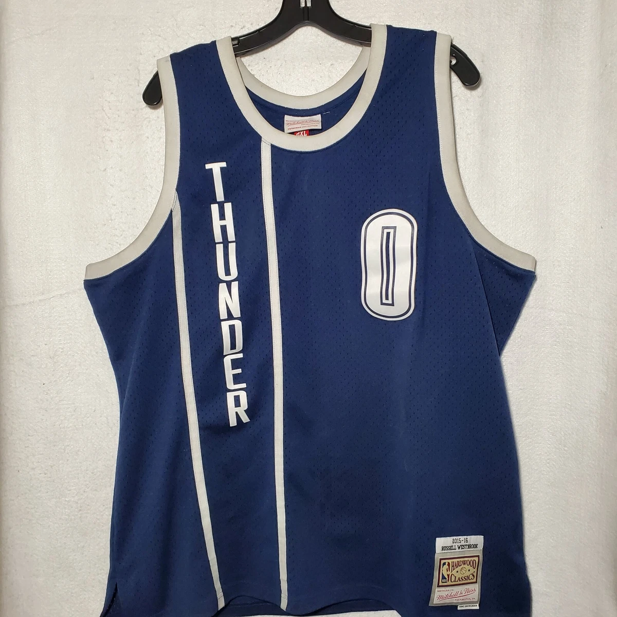 Russell westbrook store hardwood classic jersey