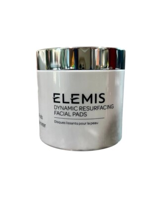 Elemis Dynamic Resurfacing Facial Pads 60 Count NEW NO BOX SEALED Skin Smoothing