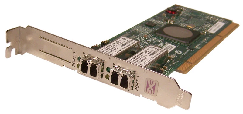 Emulex PCI-x 4GB Dual Port FC HBA Card FC1120006-01A FC1110407 Adapter LP11002-