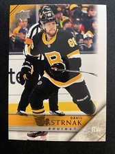 20-21 UD Extended Hockey Tribute T-5 David Pastrnak