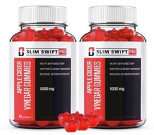 Slim Swift Keto ACV Gummies - Support Body Balance and Wellness 2 Pack 