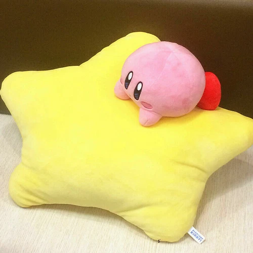 Kirby Warp Star Peluche Bambola Peluche Cuscino 54 cm Regalo - Foto 3 di 5