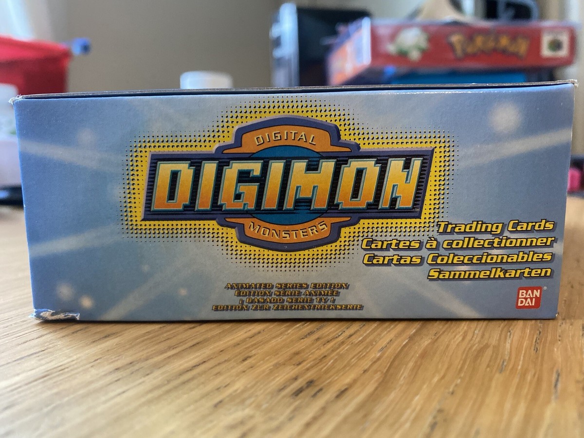 digimon series 1 booster box Digimon Cards Animated Series 1 Booster Box With 24 6-Card Sealed Packs  English