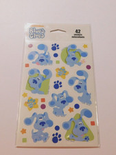 Tender Thoughts Greetings Blue's Clues 42 Stickers Autocollants Sealed Package