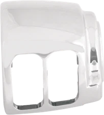 Drag Specialties Switch Housing, Right, Upper, Smooth, Chrome Harley # 71564-96