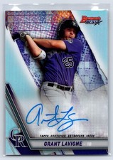 2019 Bowman's Best #B19-GL Grant Lavigne Best of 2019 Autographs Refractor RC