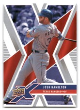Josh Hamilton 2008 Upper Deck X Baseball #95 Texas Rangers