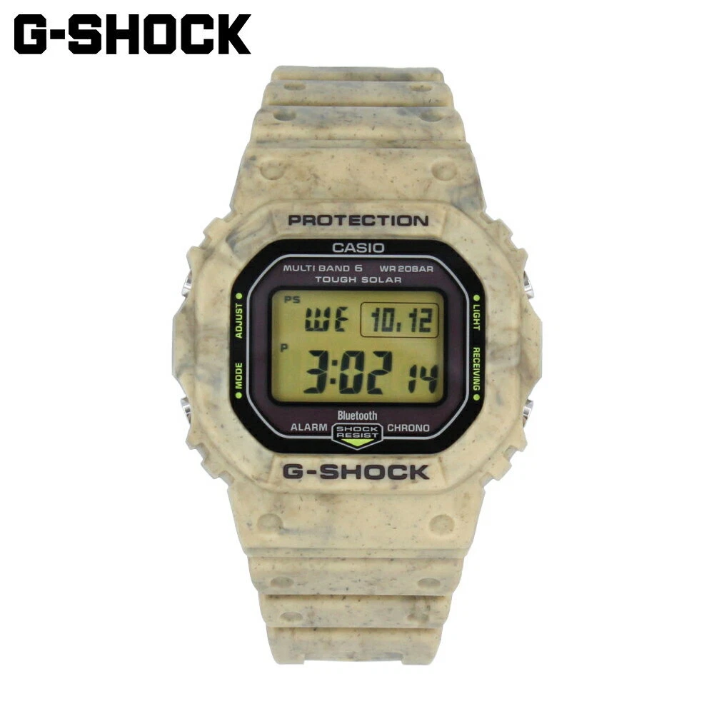 CASIO G-SHOCK SAND LAND MULTIBAND 6 Solar Radio GW-B5600SL-5JF with track