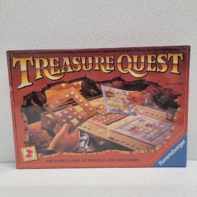Vintage 1996 Ravensburger Treasure Quest Board Game New Sealed!