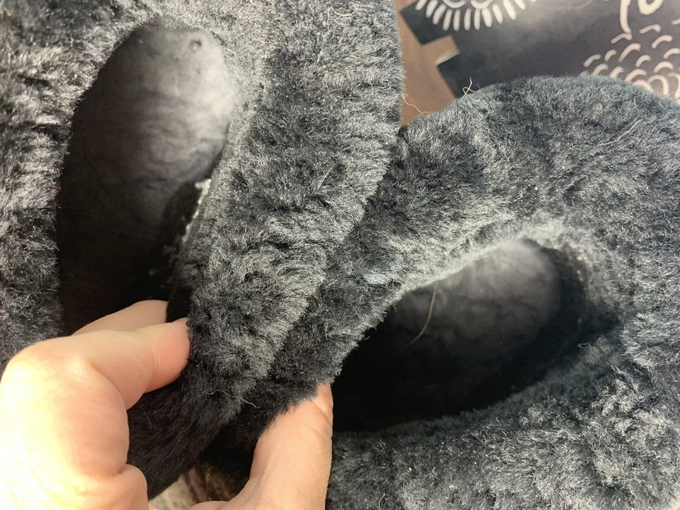 LAMO Slippers Women's 8 Juarez Sheepskin Slip On Fold-over WARM Bootie - Image 4 of 4