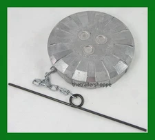 Velvac Non-Locking 4" Fuel Cap Diesel Truck Aluminum Female Non-Vented 600168