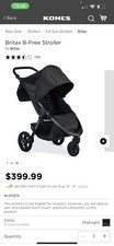 britax b-free stroller
