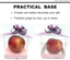 thumbnail 4 - 4"X4"X4" Clear Candy Apple Boxes Set With Hole Top For Caramel Apples, Ornaments