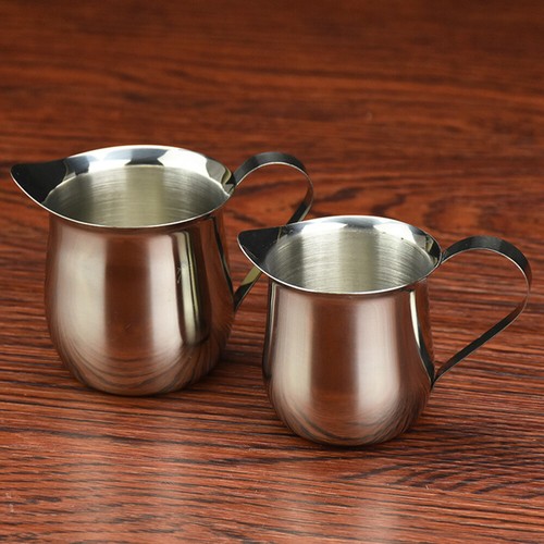 Barista Milk Jug Coffe Creamer Stainless Espresso Coffee Machine eBay