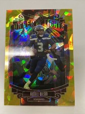 2021 legacy russell wilson #3/25 jersey number  gold ice under the lights