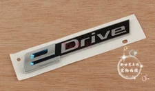 Auto Chrome Metal e-Drive Rear Emblem Badge Sticker For BMW eDrive TRUNK FENDER