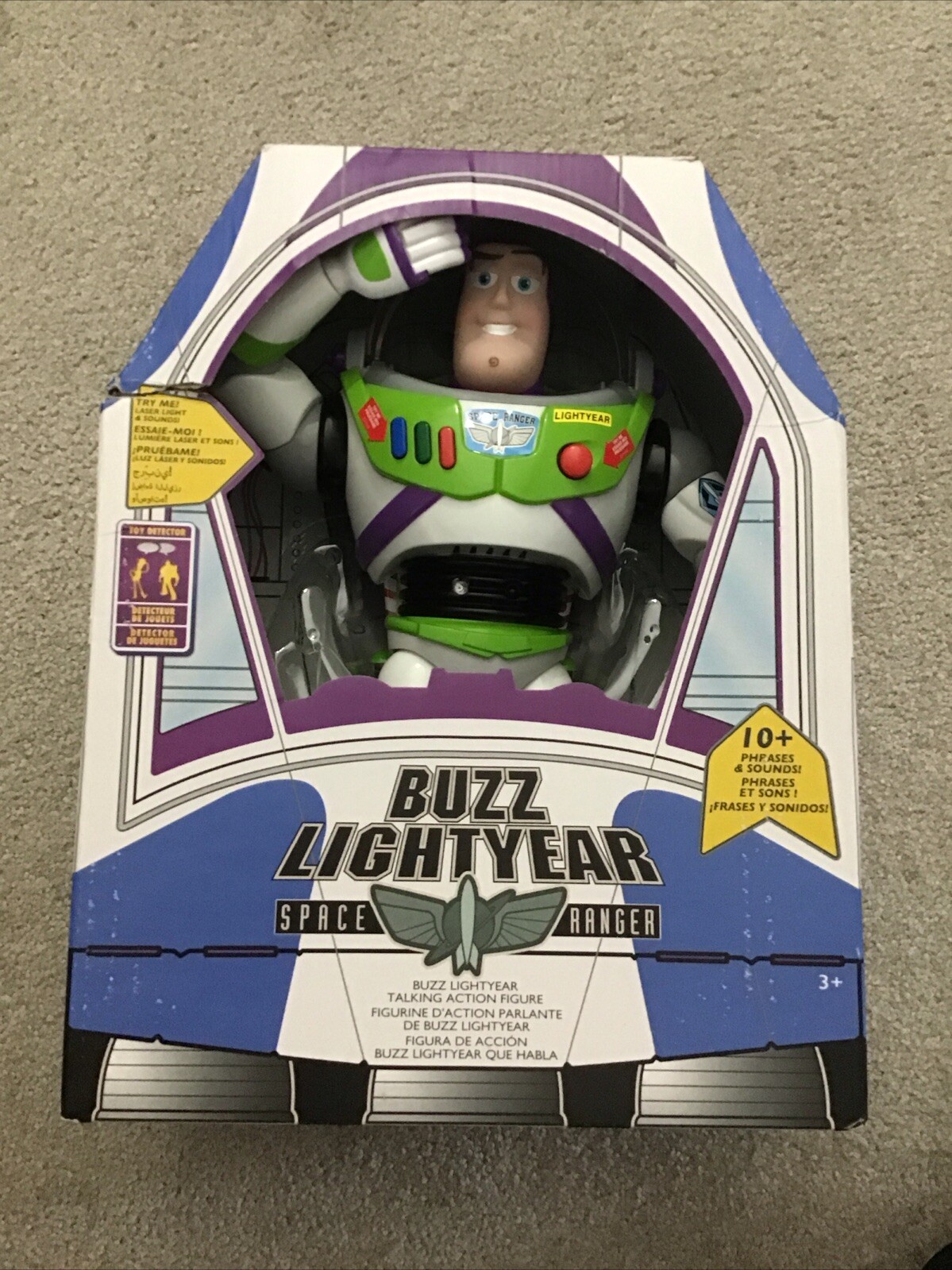 Spider Verse Spiderman MuÃ±eco Que Habla MuÃ±eco De Buzz Lightyear