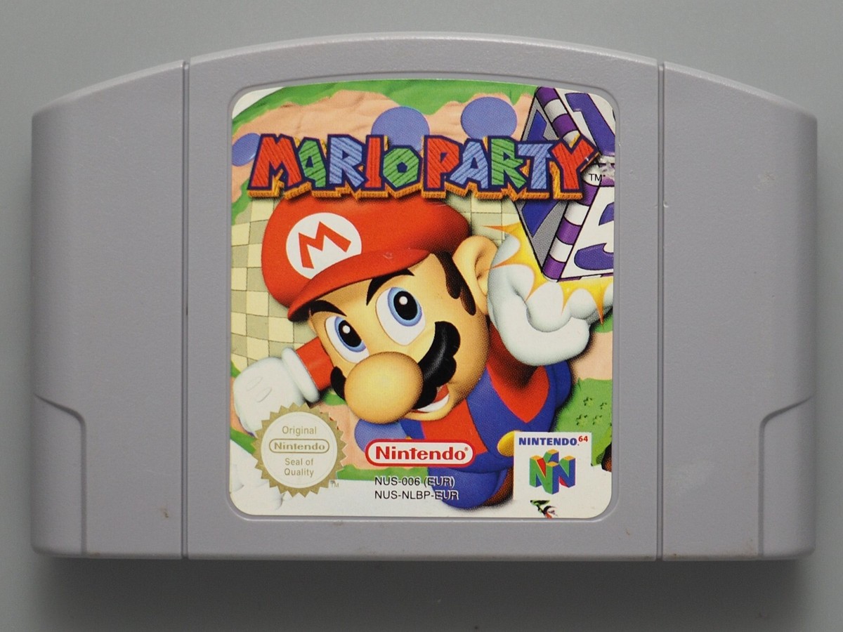 Mario Party *100% GENUINE* PAL Cartridge N64 Nintendo VGC UK