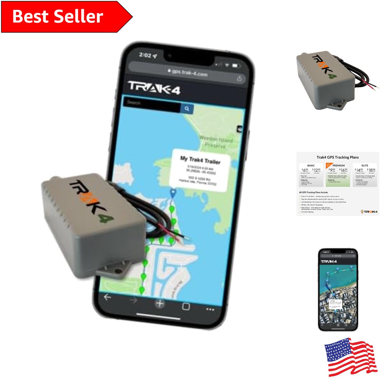 GPS Tracker for Assets & Vehicles | Easy Install | Subscription-Based  -image