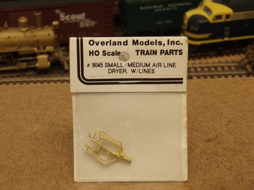 Overland Models Inc. HO Latón Pequeño/Mediano Secador de Línea de Aire con Líneas 9045 | Zustand: New