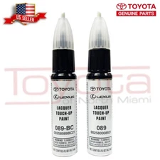 OEM Toyota Lexus Touch Up 089 Wind Chill Pearl 002580008921 & Base Coat 089-BC