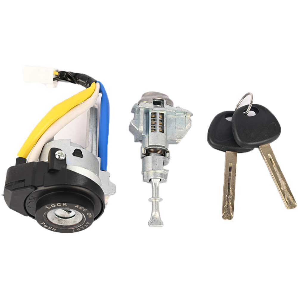 FOR 11-15 KIA OPTIMA KEYED ALIKE IGNITION SWITCH & DOOR LOCK CYLINDER - Foto 3