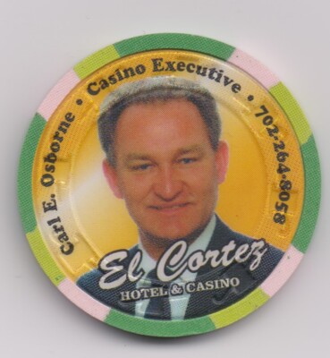 El Cortez Carl Osborne Casino Executive Chip