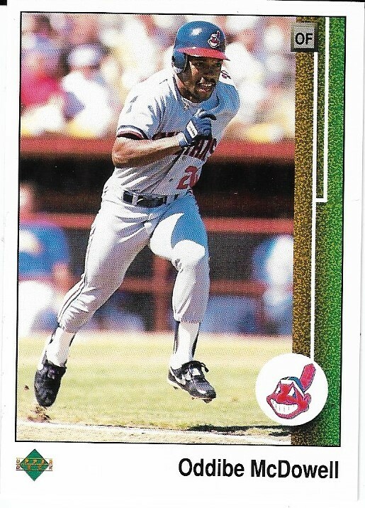 1989 Upper Deck #796 Oddibe McDowell Cleveland Indians