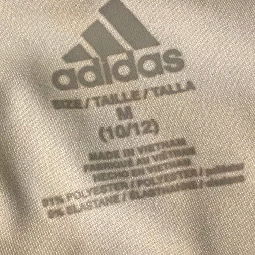 Adidas Areoready Pants Med Pull On Active Leggings Black w/ flowers adidas - Picture 6 of 11