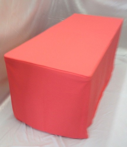 4' ft. Fitted Polyester 30 inch width Table Cover wedding Tablecloth 21 COLORS - 第 28/28 張圖片