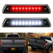 For 2009-2014 Ford F-150 3rd Third Brake Light Led Smoke Rear Reverse Cargo Lamp
