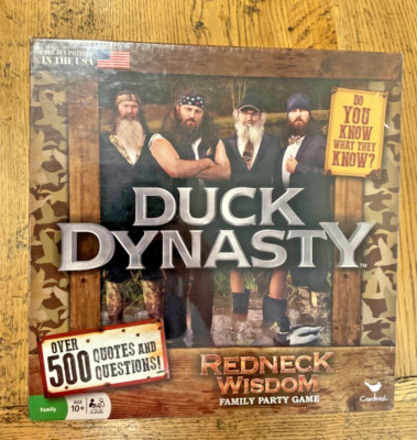 DUCK DYNASTY Brettspiel REDNECK WEISHEIT Familie TV-Serie SPIELZEUG 2-12 SPIELER NEU USA